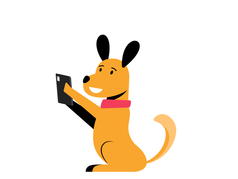 Post Time adobe aftereffects animated emote animated gif animation custom emote emote happy motion graphics puppy selfie selfie time social media take a selfie takking selfie
