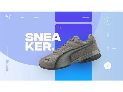 Puma - Website Landing Page