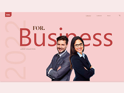 Website Landing Page - Specially For Business People