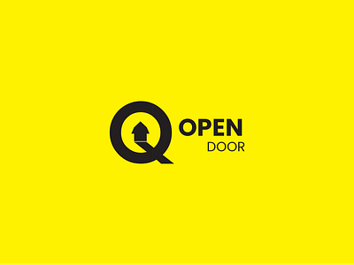 Open Door - Logo Design brand logo design logo design branding ui deisng website