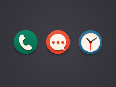 Icons flat icon message phone sms theme zelfy