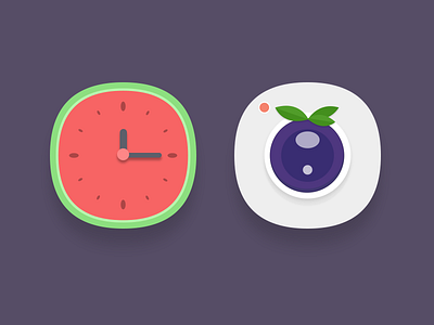 Fruit Temptation flat fruit icon icons theme