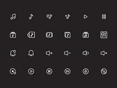 Music Icon design icon illustration minimal ui ux vector