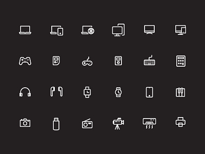 Icon Laptop design icon illustration minimal ui ux vector
