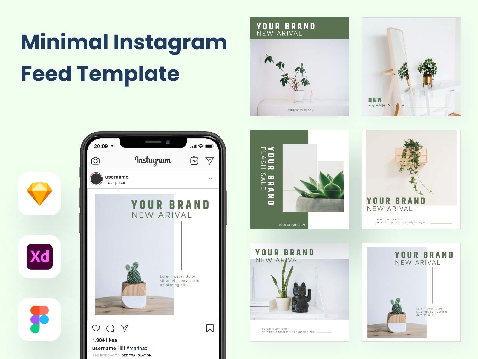 Feed Instagram by Daniel Gumilar on Dribbble