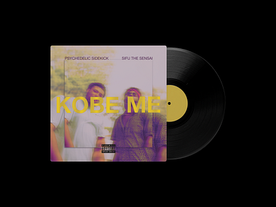 Kobe Me: Album Cover albumcover design musicedit photography photoshop procreate typography