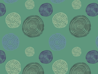 Abstract Circles branding design illustration pattern design procreate