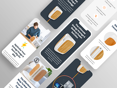 Responsive Product Landing Page Design animation figma kickstarter landing page design minimal mobile first product design saas startup ui ux ux design web design xd