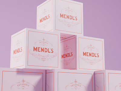 Wes Anderson Product Design - Mendl's Boxes