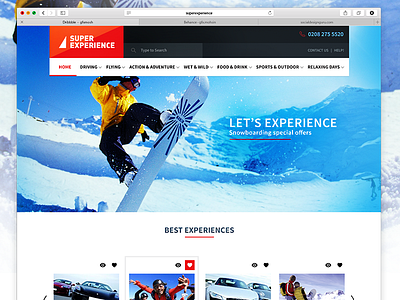 Super Experience Website experience fun super experience