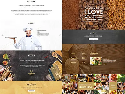 The Sum of Us Cafe Mockup cafe cafe mockup cafe ui design cafe website food food ui food website mohsin designer restaurant webdesign tsou website webdesign website