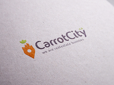 Carrotcity realestate logo properties logos property logos real estate logos realestate logo