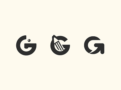 G Logo design 2d brand branding design digital dribbble flat font gestalt icon illustration illustrator logo logo design logodesign logos minimal simple sketch space