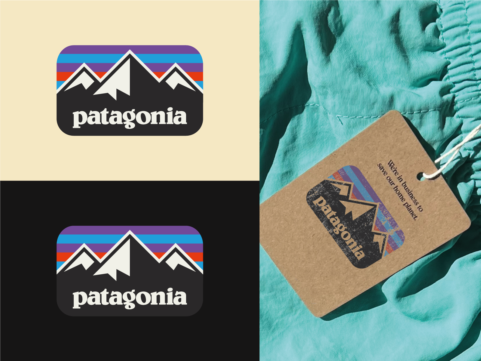 Patagonia® Logo ReDesign. ⛰️ by Alessandro Gerotto on Dribbble