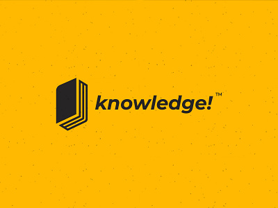 Knowledge! - logo type concept