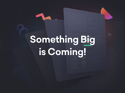 Something Big is Coming! animated design envato html page builder pixfort template themeforest web design website builder wordpress wordpress theme