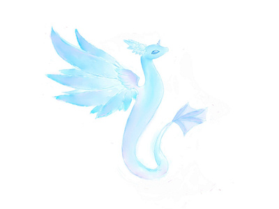 Water Dragon paintings—fan arts