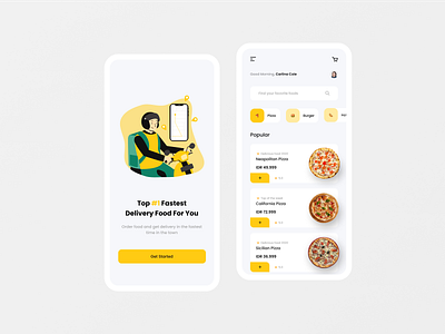 Food Delivery UI Concept