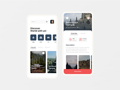 Travel App 3d animation app branding dribbble graphic design illustration logo motion graphics simple ui ux vector