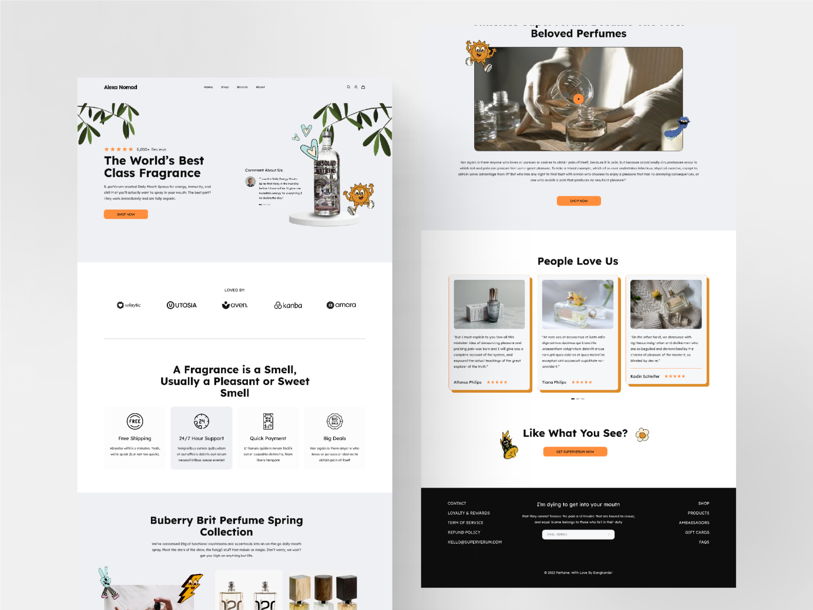 perfume-landing-page-by-bangkandar-on-dribbble