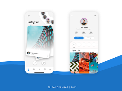 Redesign UI Instagram