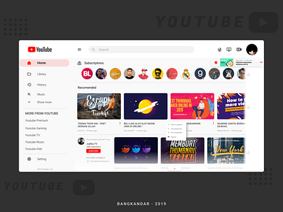 Redesign Youtube