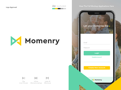Momenry Logo Project Approved