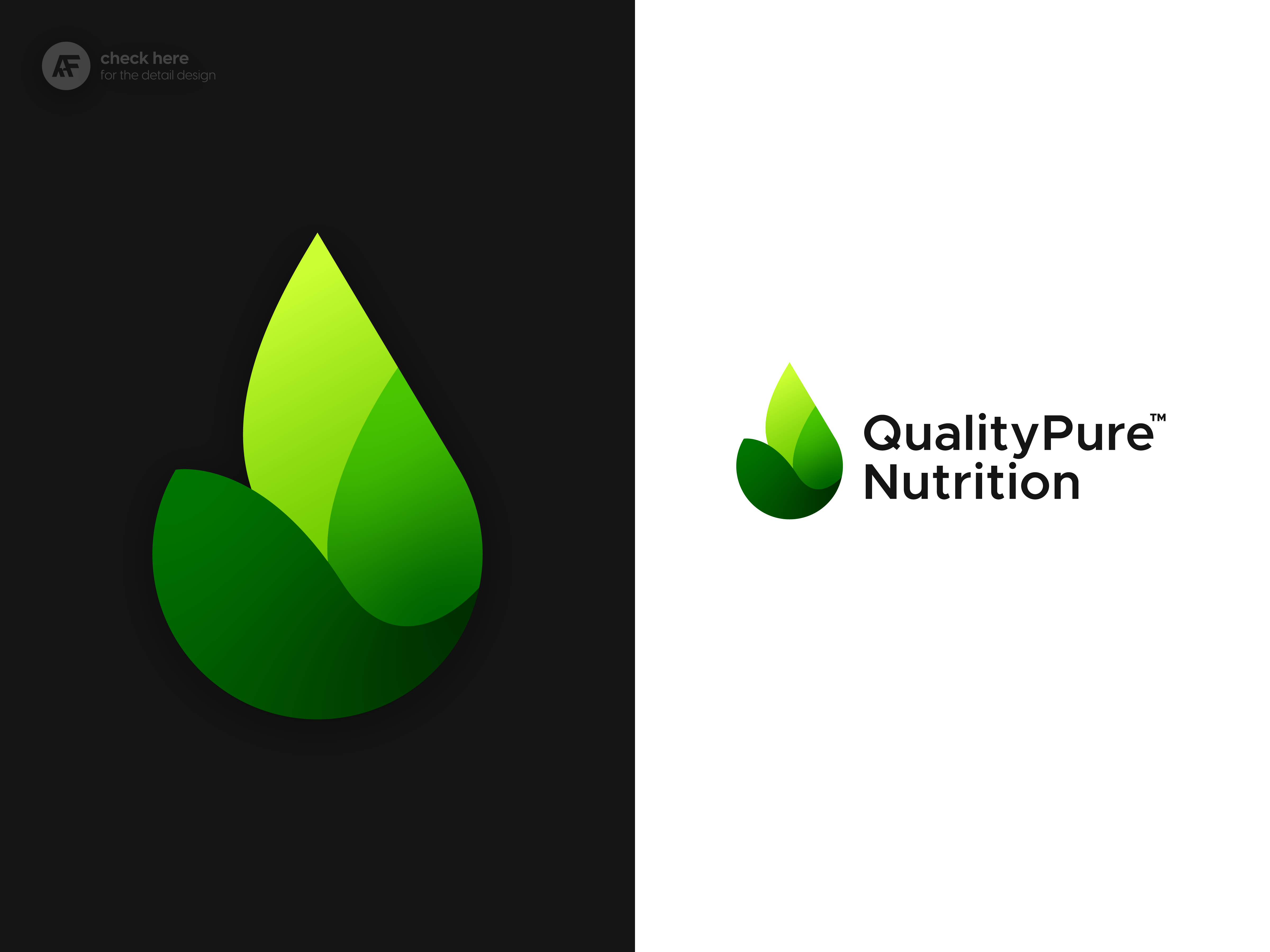 Premium Vector | Nature leaf and drop water pure logo | Water drop logo,  Logo design water, Water logo