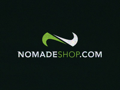 Nomade Shop #2 concept custom graphic green shop type