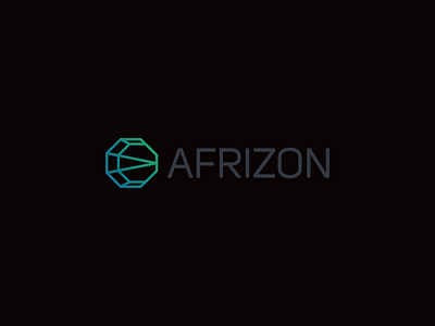 Afrizon a africa design global it logo zone