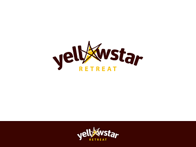 Yellowstar Retreat africa brown icon logo retreat star the gambia yellow