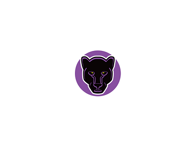 Stealth Panther black buy circle design icon incognito logo mark panther purchase purple sell stealth vector