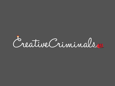 Creative Criminals advertising art creative criminals design dynamite explosive grey logo red spark