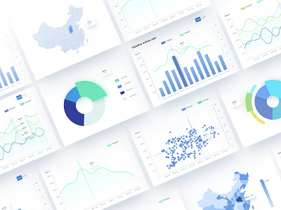 Charts UI design icon illustration logo typography ui website