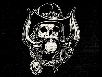 Lemmy band branding design icon illustration lemmy logo motorhead vector