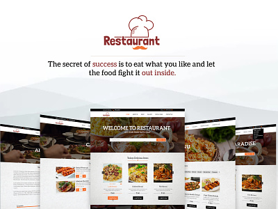Restaurant Website website