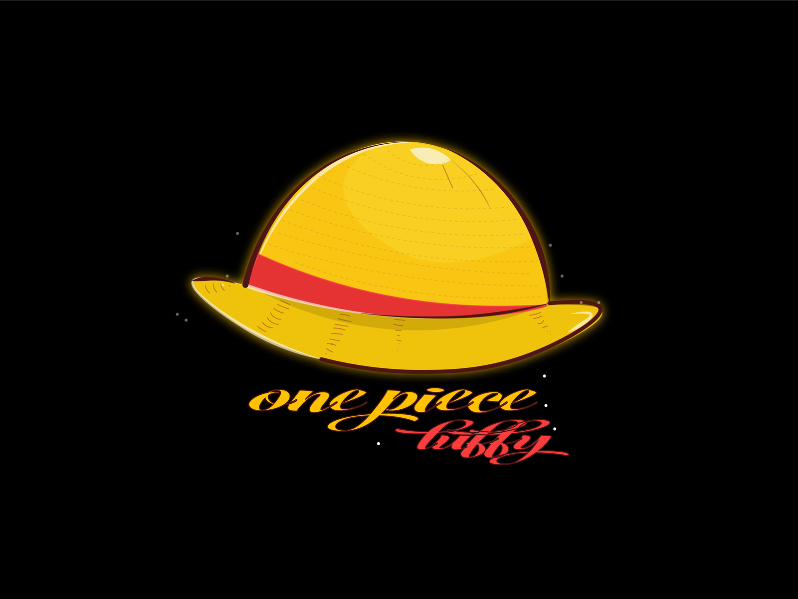 one piece luffy hat by sadiaillusts____ on Dribbble