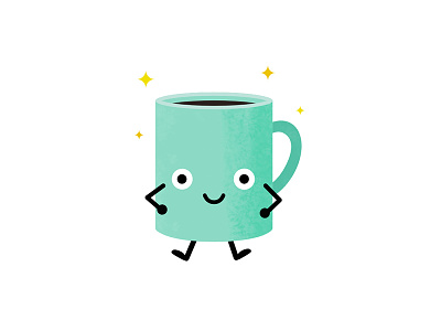 Cup o' Coffee affinity designer avatar caffeine character coffee doodle drink illustration mug