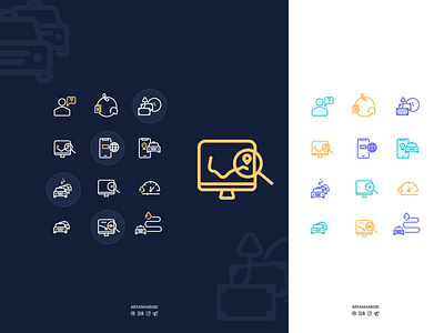 Dall Project app graphic design icon icon outline illustration ui ux