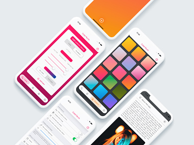 ColorTorch Pro android android app app color palette colors design flutter ios ios app iphone photography ui user inteface web design