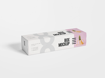 Cosmetic Packaging Box Mockup box mockup design mock up mockup package mockup