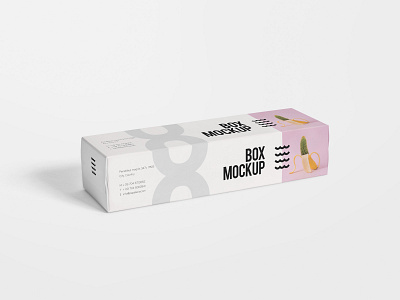 Cosmetic Packaging Box Mockup