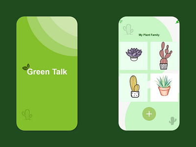 Plant app adobe xd advertising branding briefbox illustration mobile app design mockup ui vector