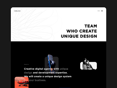 Webland design - TEAM WHO CREATE UNIQ DESIGN