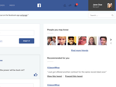 Facebook App Redesign