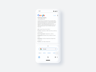 Google Home Feed | UI Concept app app design black and white branding design google google design home illustration typography ui uidesign uiux ux web web design website concept white white ui