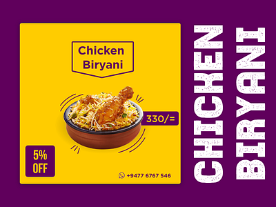 chicken biriyani post