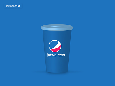 jaffna cola soft drink cup design