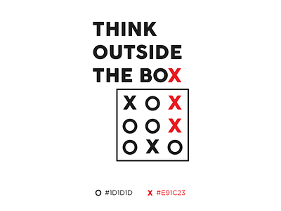 think outside the box black brand design food gif google graphic graphic design idea illustration india minimal minimalist outside quotes srilanka ui ux vector website