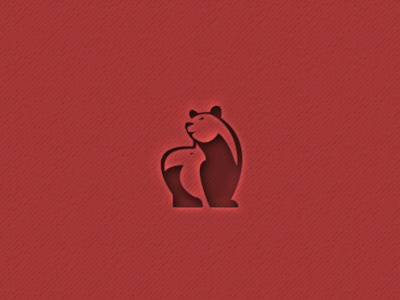 Negative Animal logo animal bear behance branding cloth felgrate leszczynski logo mark negative poland toucan